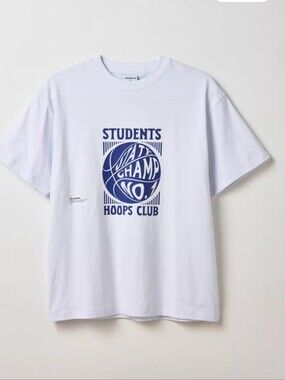 Urban Outfitters Students Golf State Champions Graphic Tee White-Navy Print 2XL